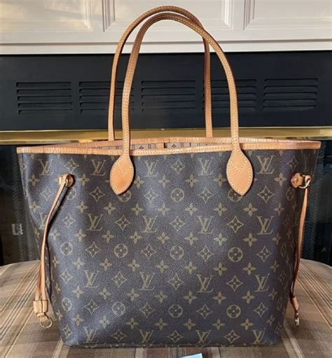 bolsa louis vuitton neverfull usada original